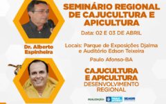 Bahia: Paulo Afonso vai sediar o Seminário Regional da Cajucultura e Apicultura