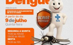 Bahia: Vacina contra a DENGUE estará disponível a partir do dia 09 julho…