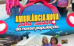 Glória amplia atendimento em saúde com entrega de nova ambulância adquirida com recursos próprios