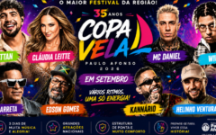 Prefeitura anuncia primeiras atrações da Copa Vela 2026 e aumenta a expectativa para a maior festival da região